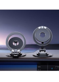 GO-DES Magnetic Phone Car Mount - 360-Degree Rotating and Folding Stand for iPhone 15, 14, 13 Pro Max Plus with MagSafe Compatibility  - Image 3