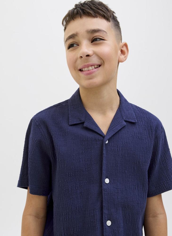 Jack & Jones Junior - Kids Crinkle Shirt - Image 1