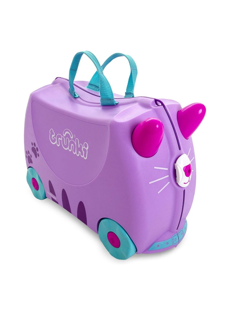 trunki - Trunki Cassie Cat Children’s Ride-On Suitcase - Image 1
