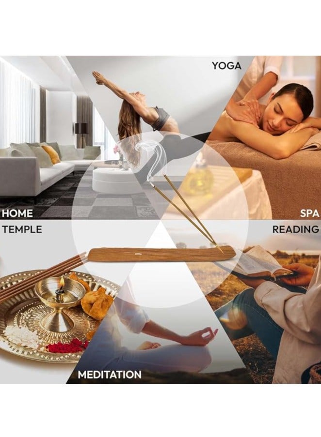 Nirmalaya Natural Mukhallat Incense Sticks Agarbatti | Incense Sticks for Pooja |100% Natural and Charcoal Free | Organic Incense Sticks| Incense Sticks for Home Fragrance | 40 Sticks per Pack - Image 5