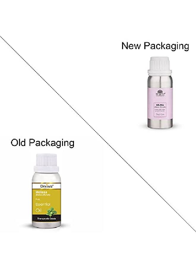 Devinez Melissa Essential Oil 100% Pure l & Undiluted 100ml in Anodized Aluminum Bottle - Image 3