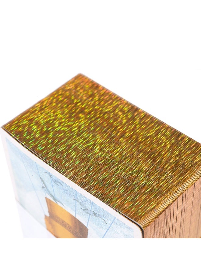 NIBEMINENT High-quality silver-stamped gift box with laser-stamped gold Tarot cards - Image 5