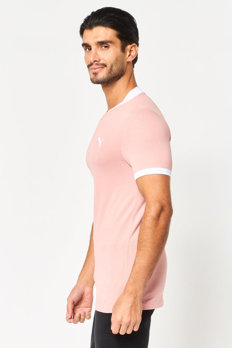 PUMA Men Slim Fit Short Sleeve Outdoor T-Shirt, Pink - Image 4