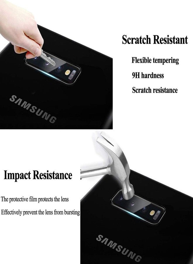 Omio for Samsung Galaxy S10 Plus Camera Lens Protector 3 Packs Tempered Glass Screen Protector High Definition Lens Protective Case for Galaxy S10 Ultra Thin Anti-Scratch Hard Film for Galaxy S10/S10+ - Image 3