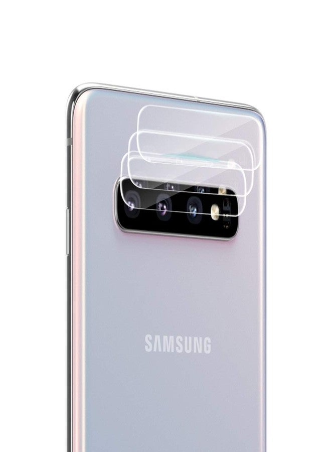 Omio for Samsung Galaxy S10 Plus Camera Lens Protector 3 Packs Tempered Glass Screen Protector High Definition Lens Protective Case for Galaxy S10 Ultra Thin Anti-Scratch Hard Film for Galaxy S10/S10+ - Image 1