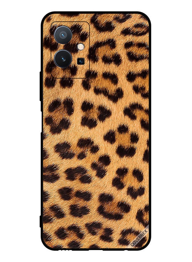 Covernex Protective Case Cover For vivo T1 5G Leopard Pattern - Image 1