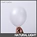 PartyWoo Pearl White Balloons 128pcs Different Sizes Pack of 18 12 10 5 Inch Metallic White Latex Balloon Arch Kit Garland for Wedding Graduation Baby Shower Birthday Party Decorations WhiteZ30 - Image 4