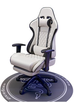 Chulovs Gaming Chair, Ergonomic Computer Gaming Chair with Footrest, Massage Lumbar Video Game Chairs, Adult Office Gamer Chair with Adjustable Seat Height and Backrest  - Image 1