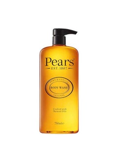 Pears جل استحمام نقي ولطيف للجسم مع الجلسرين والزيوت الطبيعية 100% خالي من الصابون والبارابين (مستورد) 750 مل  - Image 2