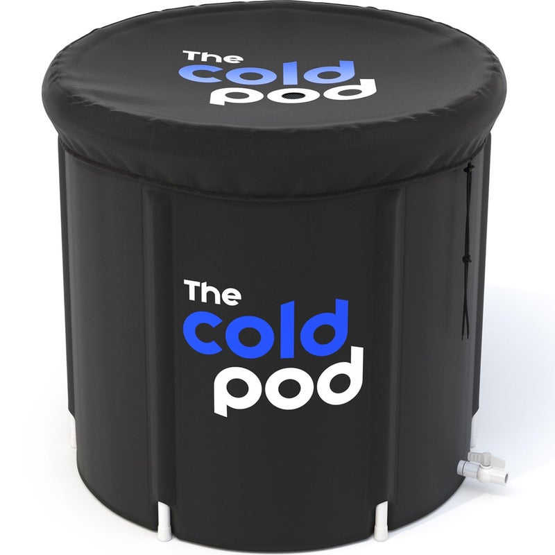 The Cold Pod Ice Bath Tub for Athletes with Cover: 88 Gallons Cold Plunge Tub for Recovery, Multiple Layered Portable Ice Bath Plunge Pool - Image 1