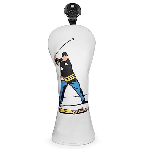 Barudan Golf Hybrid Headcover - Funny Golf Rescue Hybrid Club Head Cover fits for All Brand with Rotatable NO. Tag 2 3 4 5 6 Ut Hybrids - Image 1
