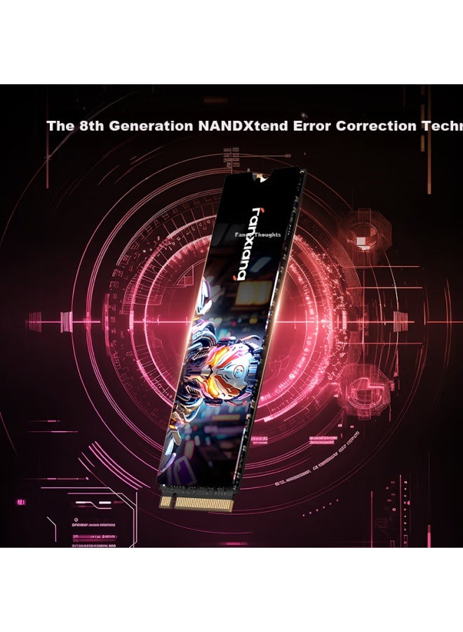 Fanxiang 4tb Ssd Solid State Drive M.2 Interface Nvme Protocol Pcie 5.0 Independent Cache High Speed Gaming S910max Read Speed Up To 14000mb/s - Image 4