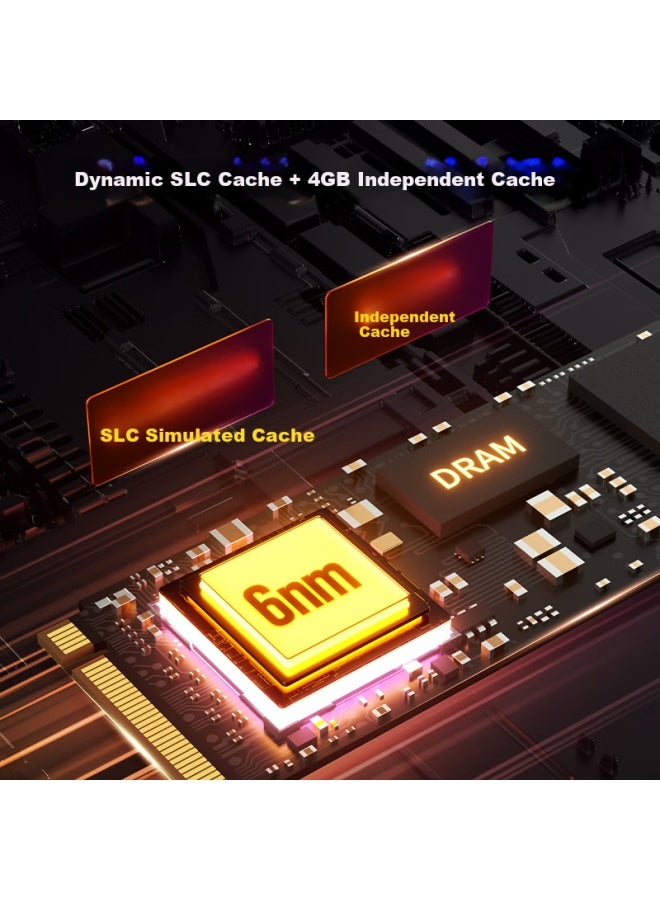 Fanxiang 4tb Ssd Solid State Drive M.2 Interface Nvme Protocol Pcie 5.0 Independent Cache High Speed Gaming S910max Read Speed Up To 14000mb/s - Image 3