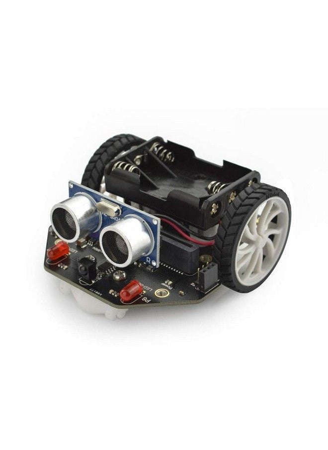 DFROBOT - Maqueen Micro:Bit Robot Platform Graphical Programming Educational Robotic Car For Kids Stem Learning Diy Mini Robot Kit For Maker Education (Without Micro:Bit Board) - Image 1