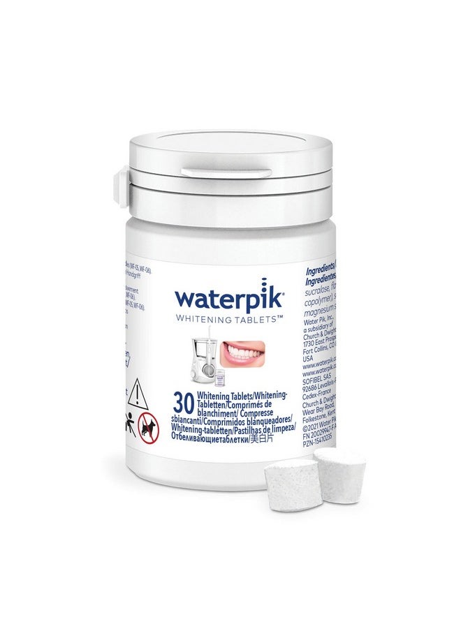 Waterpik - Waterpik Fresh Mint Whitening Refill Tablets (30 Count) For Use With Waterpik Boost Tip Or Waterpik Whitening Water Flosser Packaging May Vary Wt30 - Image 1