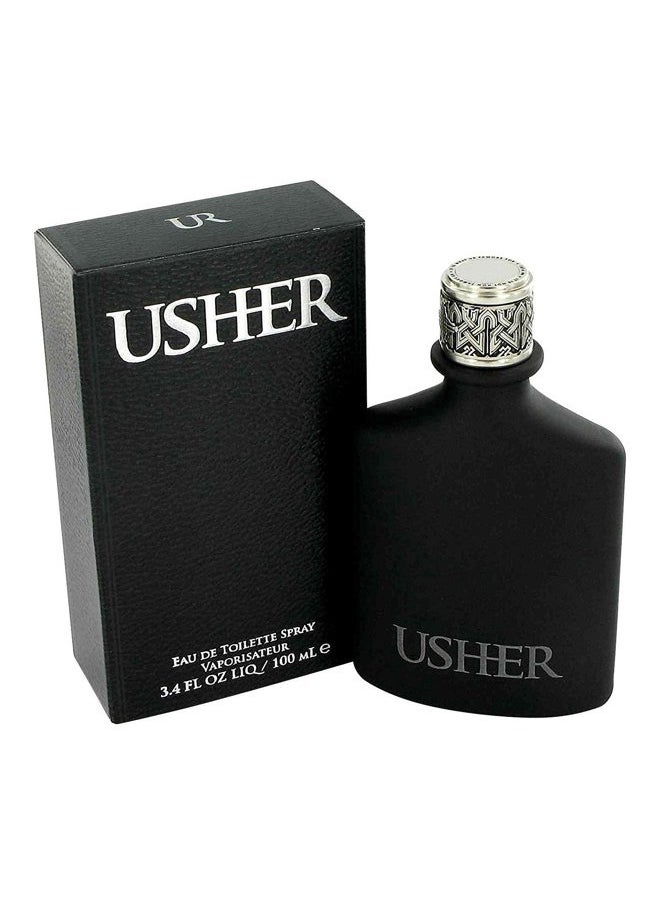 USHER - for Men Eau de Toilette Spray, 3.4 Ounce - Image 1