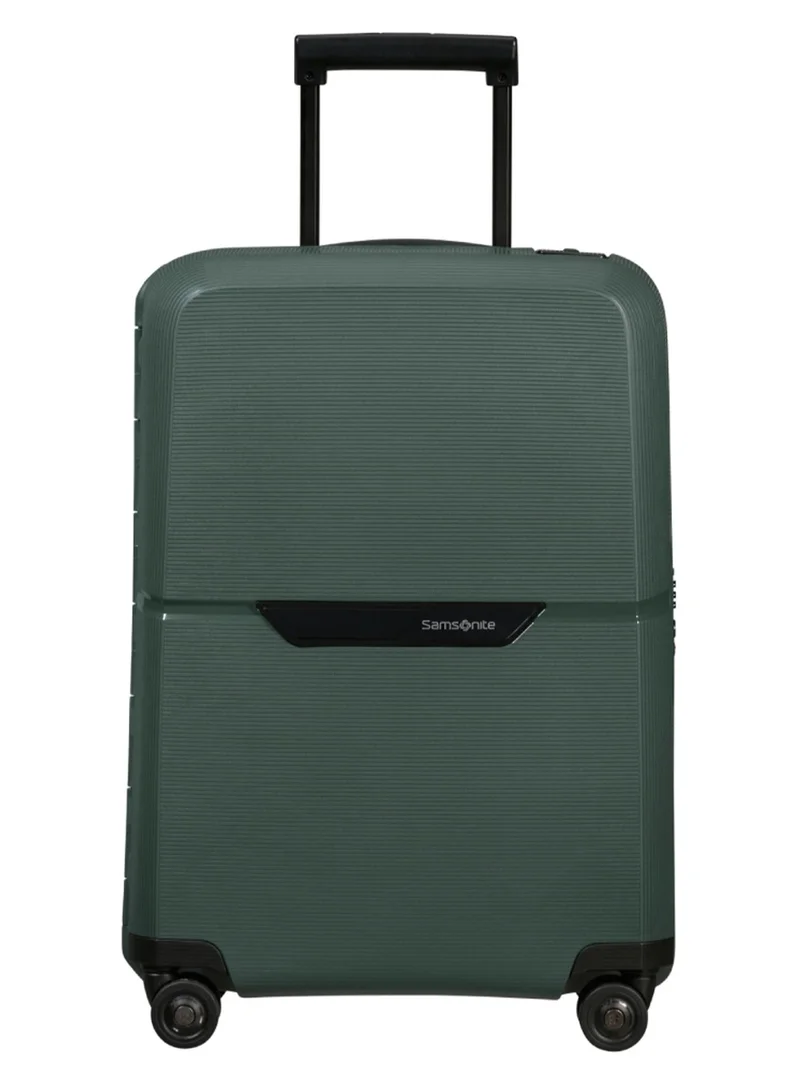 Samsonite 55 Belgium Magnum Eco Spinner 55 cm - Forest Green - 5 Years Global Warranty  | Best Price UAE