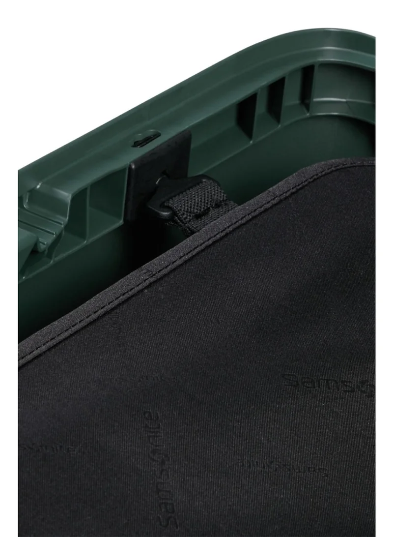 Samsonite 55 Belgium Magnum Eco Spinner 55 cm - Forest Green - 5 Years Global Warranty  | Best Price UAE