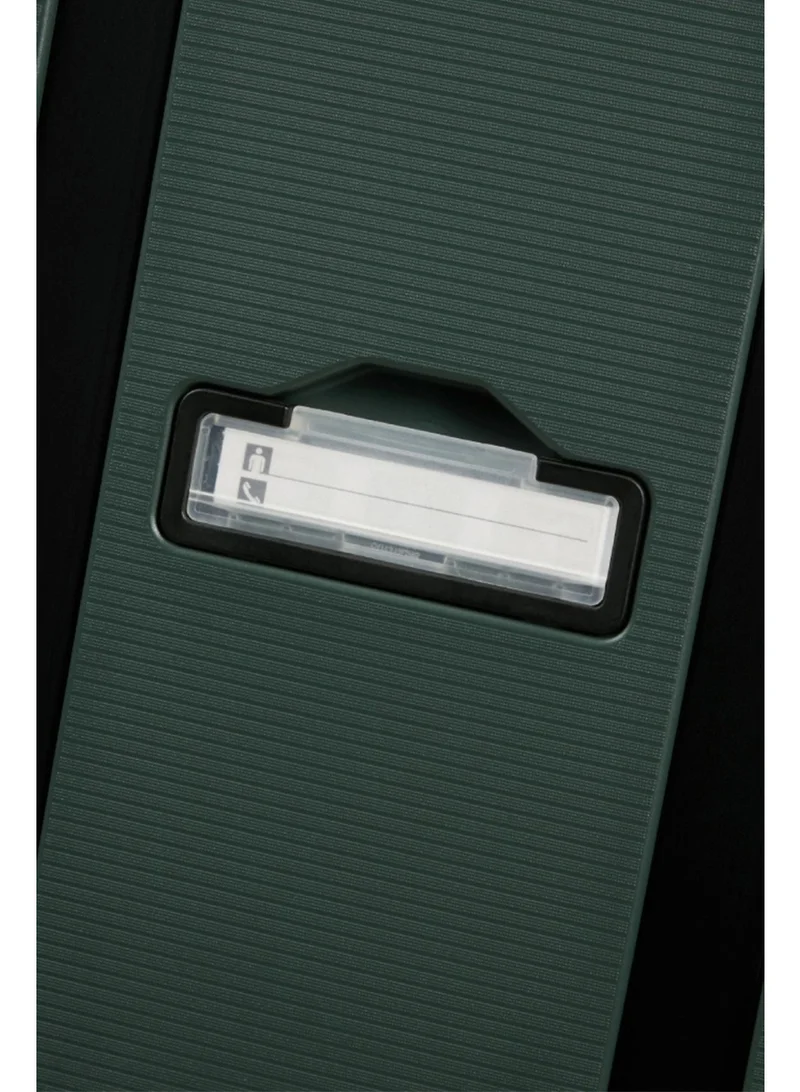 Samsonite 55 Belgium Magnum Eco Spinner 55 cm - Forest Green - 5 Years Global Warranty  | Best Price UAE