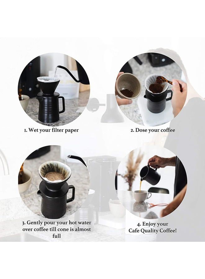 SOTECH All in 1 Coffee Set Great Replacement for Coffee Machines,Perfect for Travel Home Office (Coffee Set-Black Bag) - Image 5