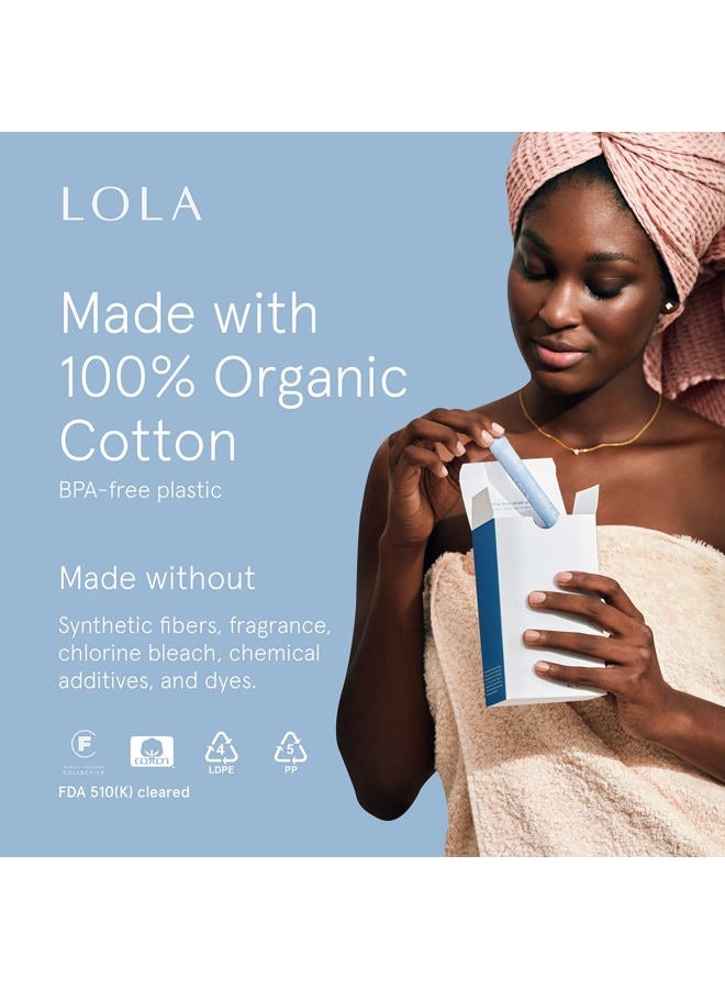 LOLA Organic Cotton Tampons - Tampons Regular, Period Feminine Hygiene Products, HSA FSA Approved Products Feminine Care - Image 3