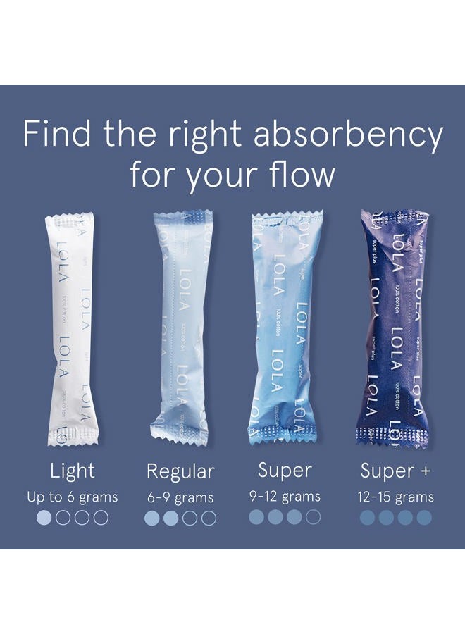 LOLA Organic Cotton Tampons - Tampons Regular, Period Feminine Hygiene Products, HSA FSA Approved Products Feminine Care - Image 5