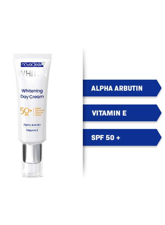 novaclear Whitening Facial Brightening Day Cream with SPF50+ - Image 3
