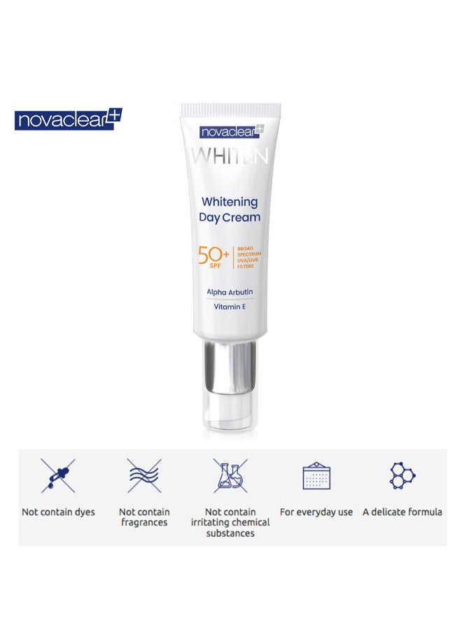 novaclear Whitening Facial Brightening Day Cream with SPF50+ - Image 4