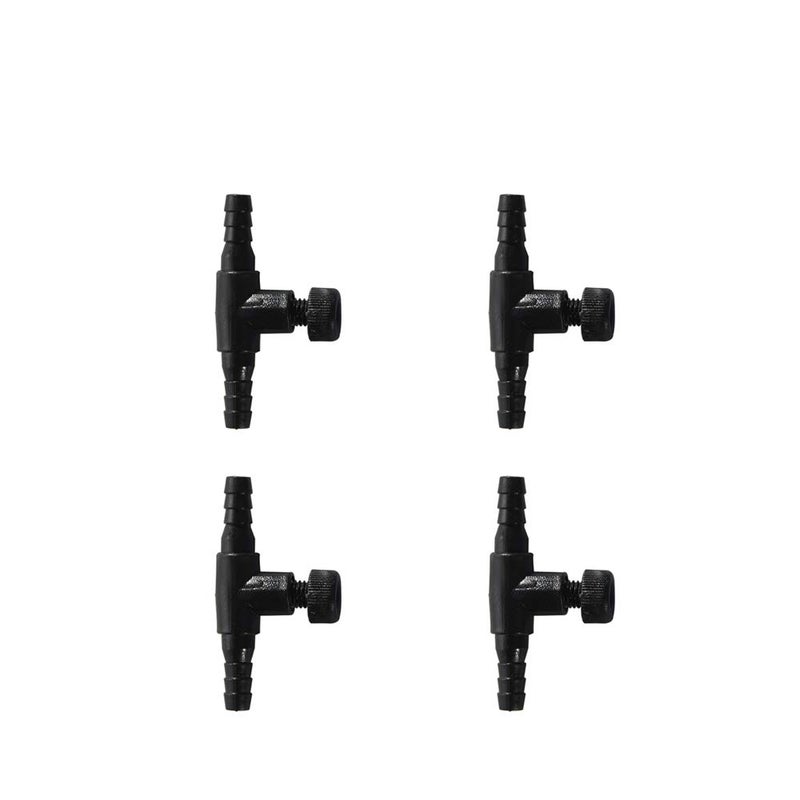 JIH Aquarium 50 Feet Standard 3/16" Black Flexible Airline Tubing with Black Plastic Connectors for Fish Tank,Terrariums, and Hydroponics - Image 5