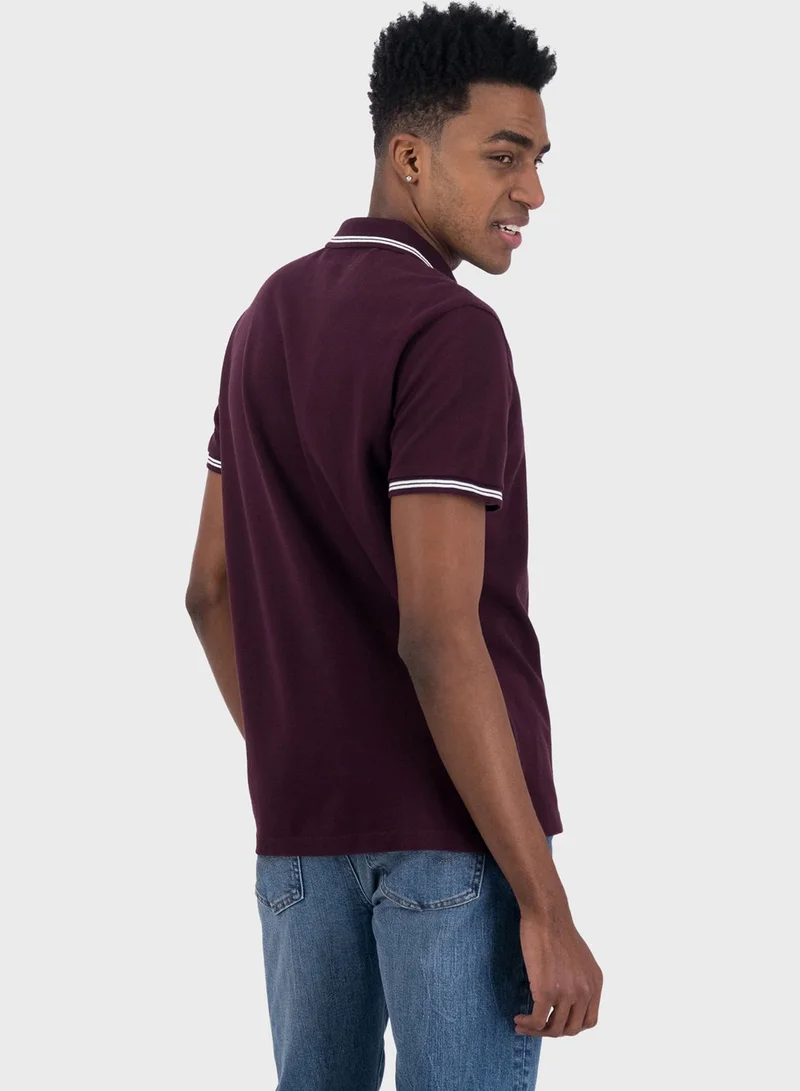 American Eagle Logo Pique Polo