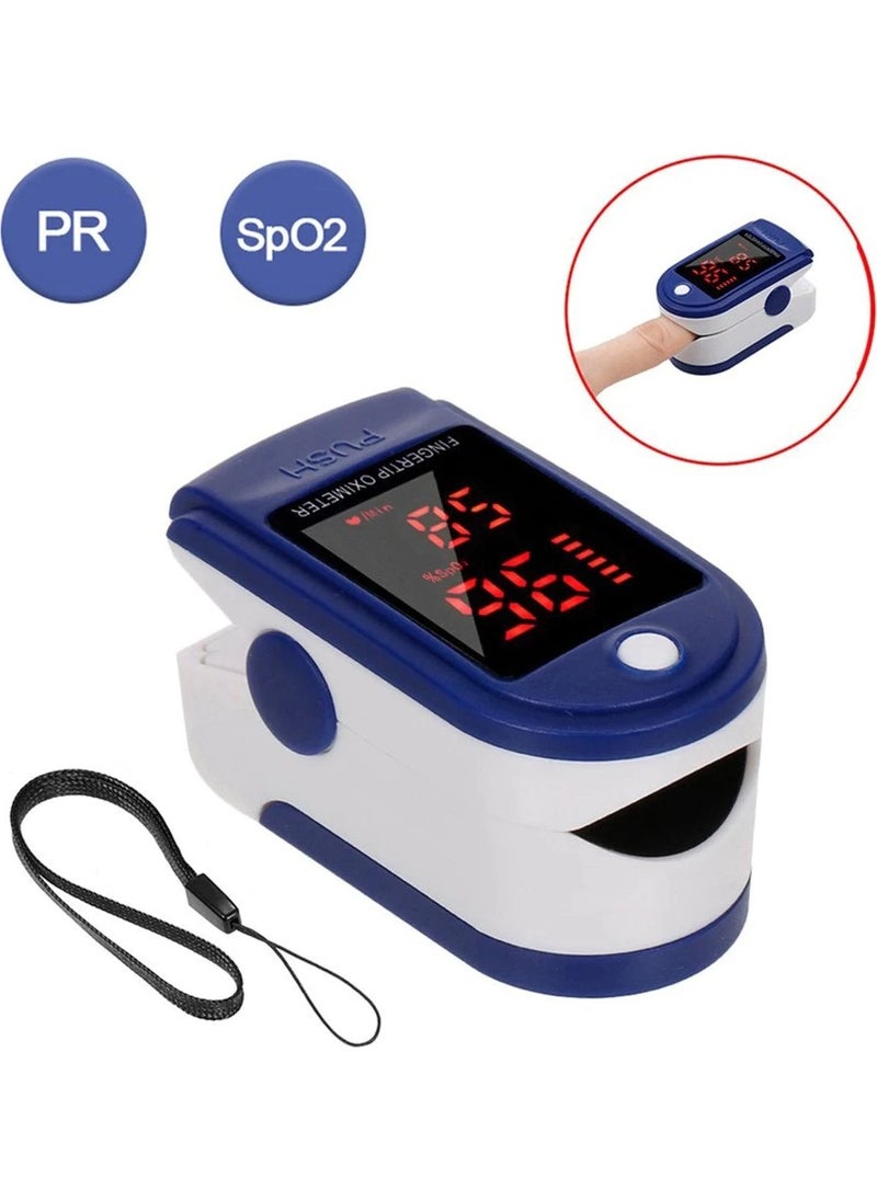 Pulse Finger Type Oximeter Blood Oxygen Meter Oximeter Oximeter  - Image 2