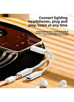 Generic Applicable To For Iphone16Type-C One-Two Lightning Headset Converter PD100W Fast Charge HIFI Sound Quality-Interface Form:Type-c One-to-two C Port Fast Charging + Usb Transmission Gray  - Image 4
