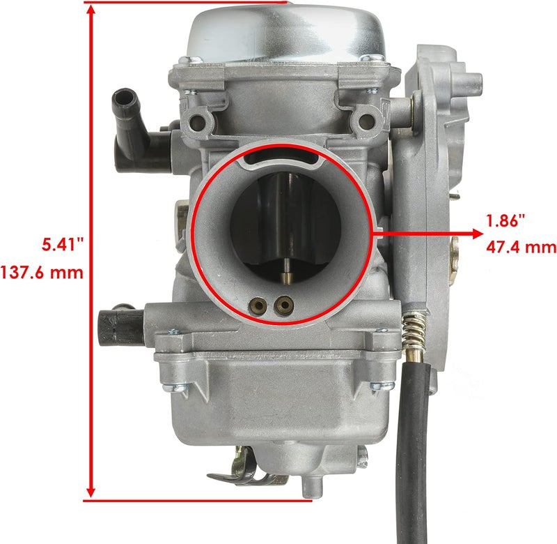Caltric Carburetor for Kawasaki Prairie 300 KVF300B KVF300A 1999-2002 - Image 3