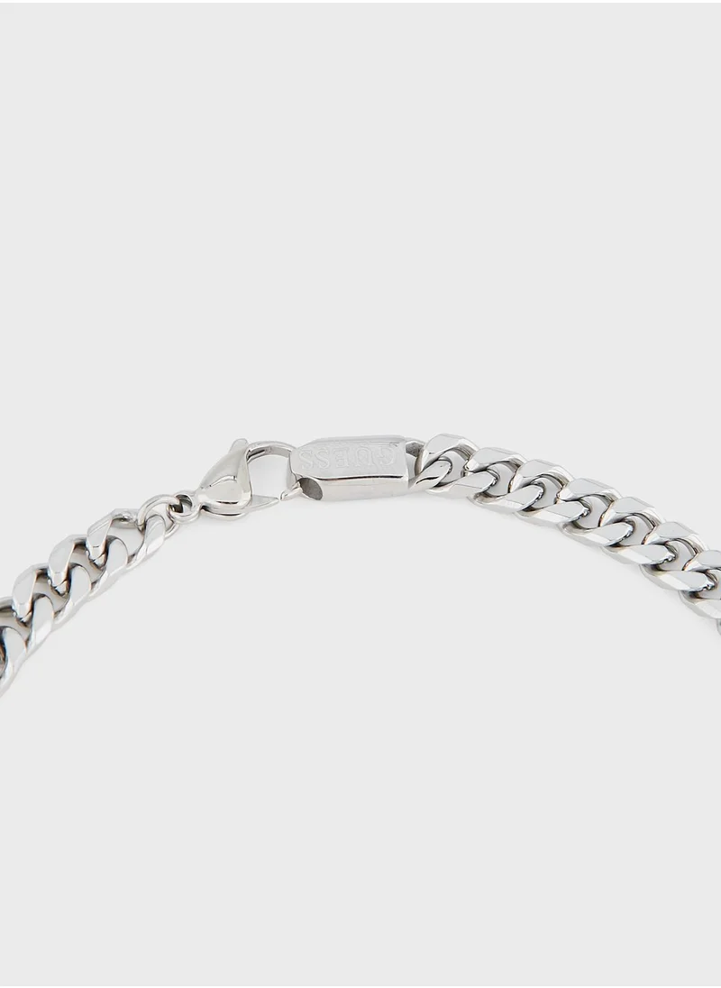 GUESS Juxn03005Jwstt/U Logo Necklace