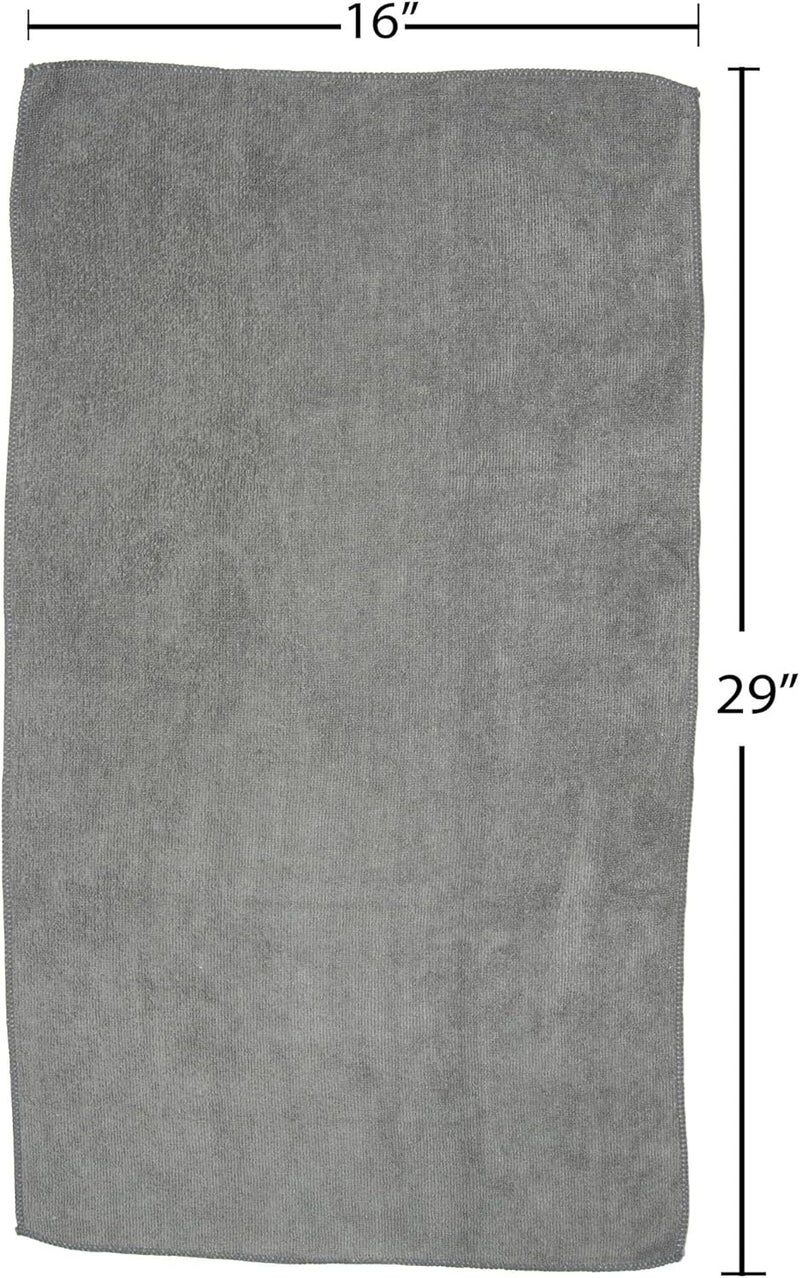 Fromm Softees Microfiber Hair Towels - 10 Pack, 16" x 29" - Ideal for Salon, Spa, and Gym Use - Image 5