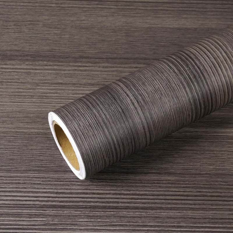 S-Sia Vendors-Good Purchase Good Care SIA VENDORS Wood Contact Paper Peel and Stick Wood Wallpaper Textured Wood Grain Contact Paper for Cabinets Countertops Waterproof Removable Adhesive Wood Vinyl Wrap for Table 24in x 1 M 