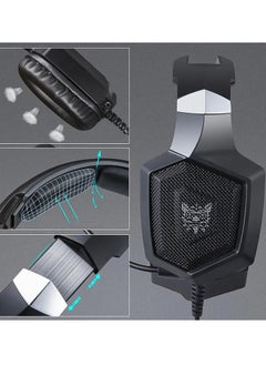 onikuma K8 Black Gaming Wired Headphones  - Image 5