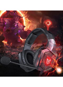 onikuma K8 Black Gaming Wired Headphones  - Image 4