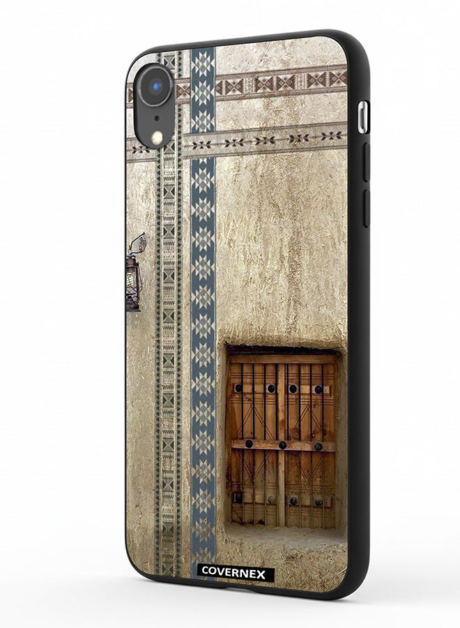 Covernex Apple iPhone XR Protective Case Cover Printed Featuring Traditional Mud Architecture - Image 1