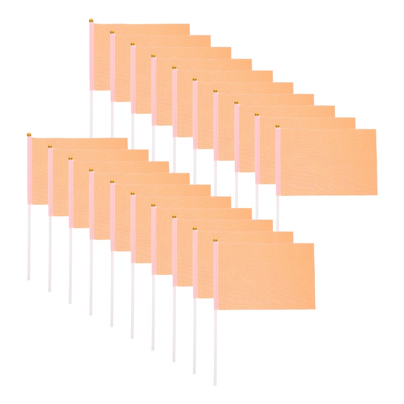 50pcs Small Flags Stick Mini Handheld Flags Diy Craft For Outdoor Decoration Party Supplies Parade Festival Celebration - Image 1