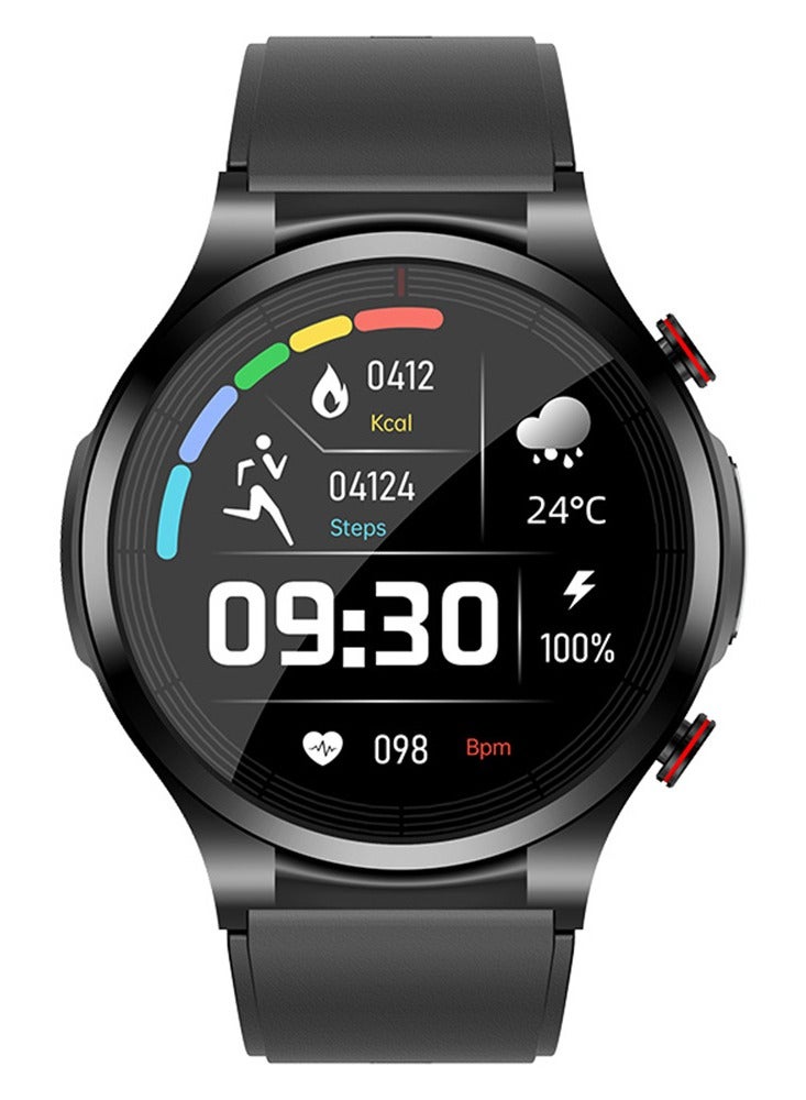 AROAQ W11 Pro Smart Watch, 1.32" Hd Color Screen Multifunction Smart Wrist Watch, Ai Intelligence Smart Fitness Watch With Ppg+ecg Blood Pressure Heart Rate Temperature Monitoring, (Black) - Image 1