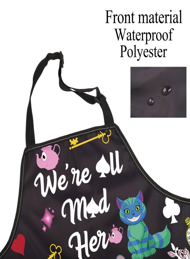 BNQL alice apron Alice Movie Fans Gifts Alice Fairy Tale Gifts Alice Cooking Kitchen Apron with Pockets (Alice Gifts Apron) - Image 3