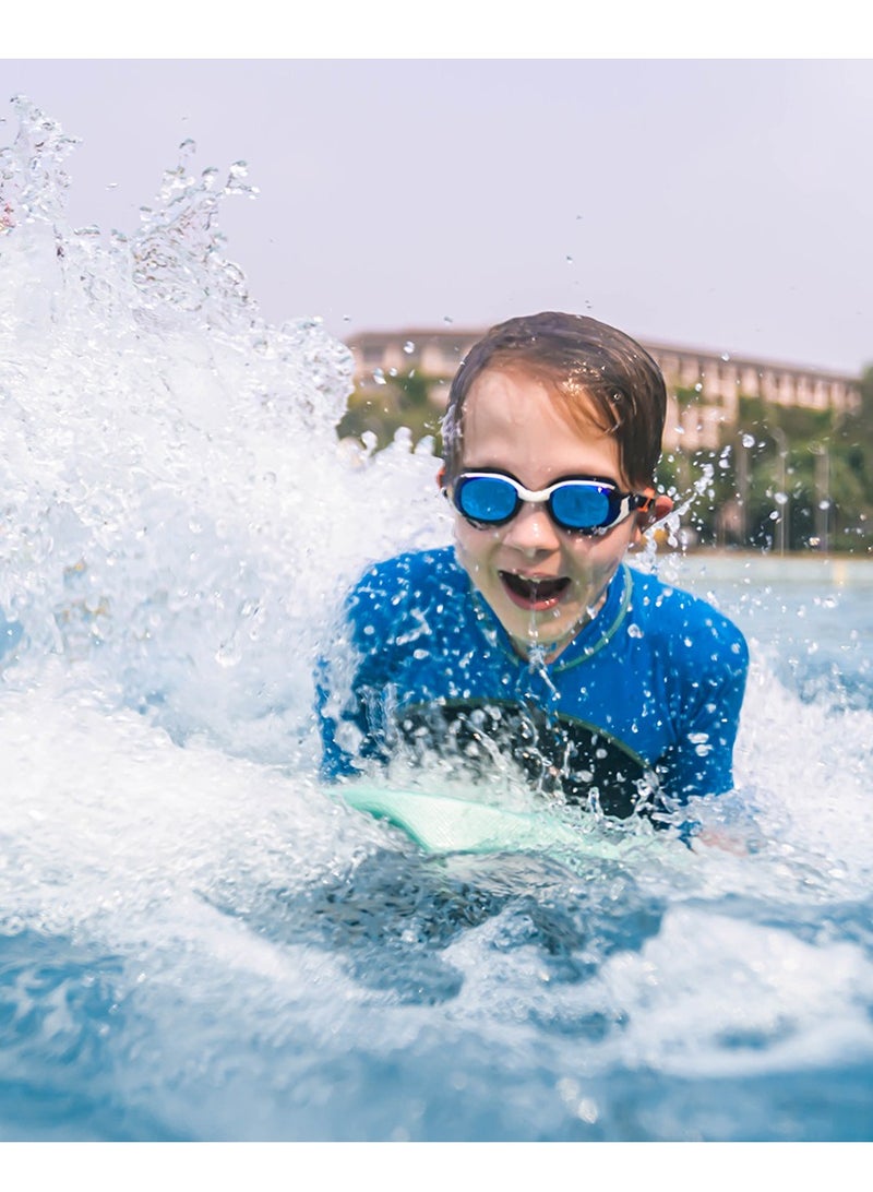 Crony Swimming Float Kickboard for Adults and Kids, Swimming Pool Training Aid, Water Exercise Equipment for Swim Lessons, Aqua Fitness, Water Aerobics, Leisure Swimming, Buoyancy Support Kick Board, Ergonomic Design Floating Board for Beginners, Durable Lightweight  Pool Toy Swim Trainer,Blue - Image 5