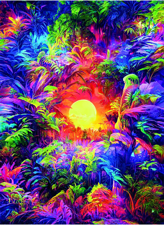 Clementoni Clementoni Puzzle Psychedelic Colorboom 500pcs  - Image 2