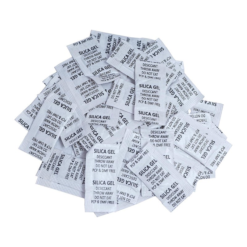 Elysian Silica Gel Pouch 1 gram Pouch WhiteDesiccantMoisture Absorbent 1Gram X 1500Pcs aprox 1500 Gram Moisture Absorber for Room Wardrobe Camera and Lenses to Avoid Moisture and Fungus - Image 3