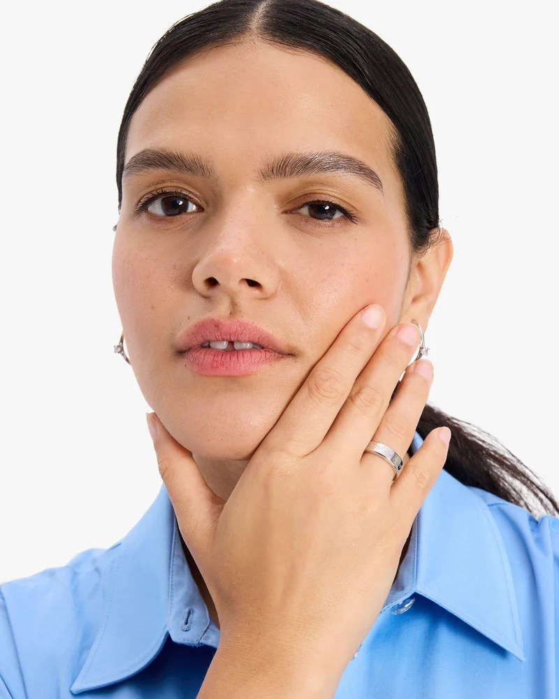 Kate Spade Find The Silver Lining Idiom Ring