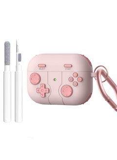 mriya Case Cover Compatible with Airpods 3, Soft Silicone Protective Cover with Cleaning Pen, Shock-Absorbing Protective Case with Carabiner  - Image 1