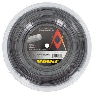 Volkl Cyclone Tour | Tennis Racquet String | Spin & Control | Ten-Sided co-Polymer (Anthracite, 17, Reel) - Image 5