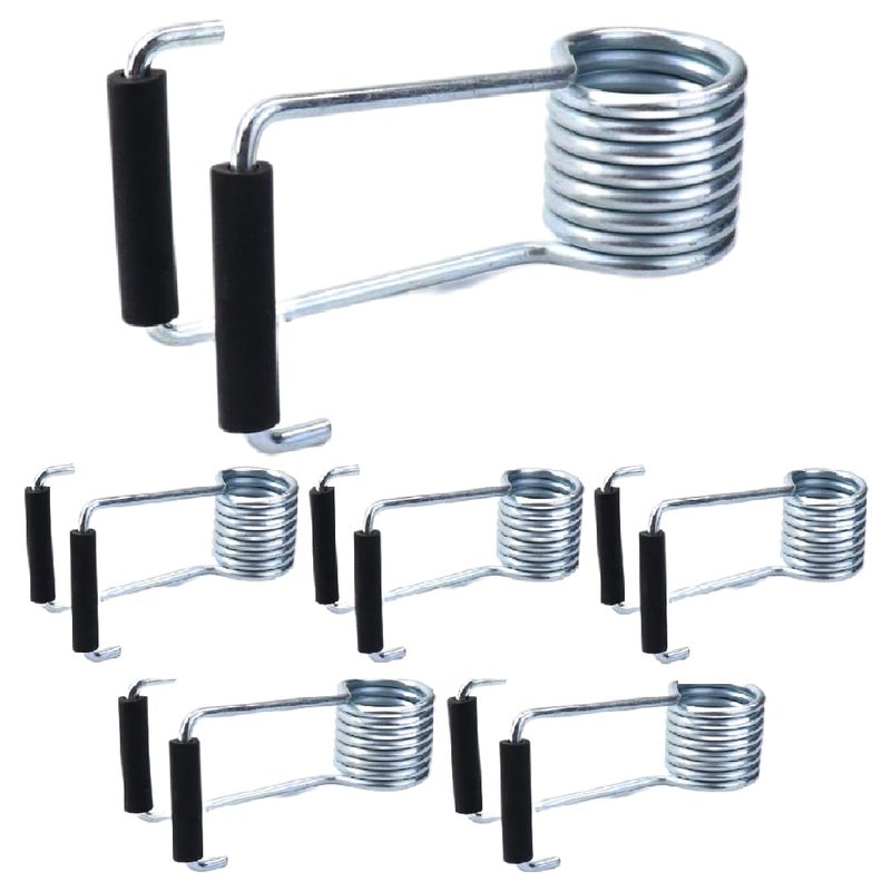 ZDingTech 6pcs Spring Door Closer SelfClosing with Rubber BumpersSpring Hinge Door Closerfor Door Butt Hinge PinsAutomatic Door Springs to Close DoorDoor Closers for Home