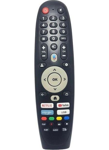 Googlee TV Remote Control Compatible with Skytech Model No 55ST1305 - Without Microphone